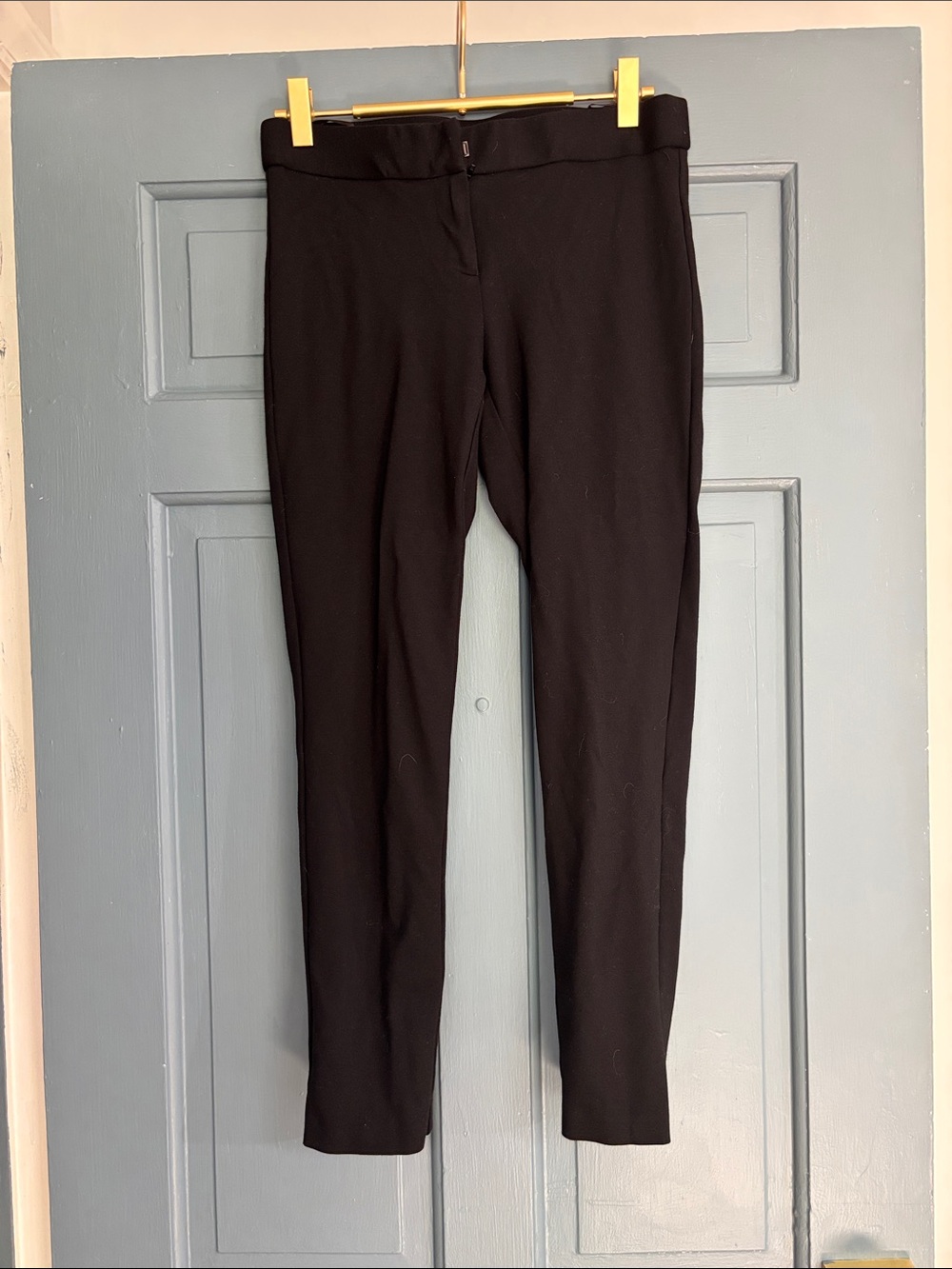 Slim Black Women's Ponte Skinny Pants